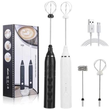 Imagem de Mini Mixer Portátil Misturador de Bebida Batedor Espumador de Leite US