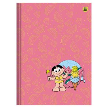 Imagem de Caderno Turma da Mônica 1 Matéria Universitário Escolar, Rosa