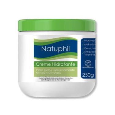 Imagem de Creme Hidratante Para O Corpo Natuphil 250g Natuflores - Natuflores Co