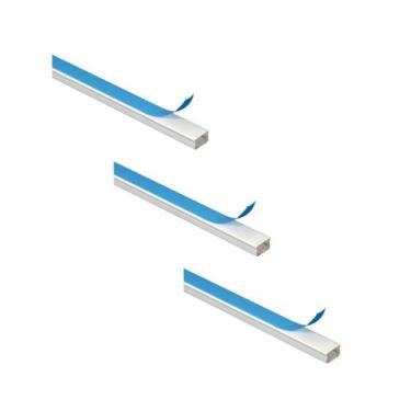 Imagem de 3 Canaleta Sistema X Adesivo 20x12mm Pial Legrand 30802ADX