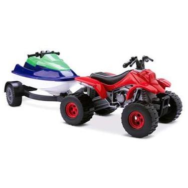Imagem de Brinquedo Infantil Motinho  Quadriciclo Jet Ski com Moto Aquática - Ca