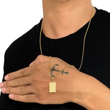 Imagem de Colar cordão corrente banhada A ouro 18k veneziana redonda fina fininh