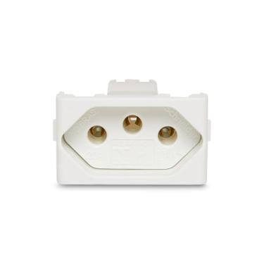 Imagem de Modulo Tomada 2P+T 20A 250V 1M Br Prm4731, Schneider Electric, Branco