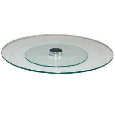 Imagem de Prato Centro De Mesa Giratório Vidro 8Mm Temperado 35Cm - Santrin