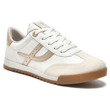 Imagem de Tênis Via Marte Napa Trendy Casual Feminino 237-003-01, 37, Branco, Ma