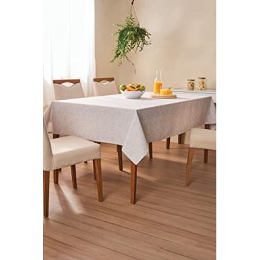 Imagem de Toalha de Mesa Super Prática Quadrada Estampada 8 Lugares Copacabana 2,25 m x 2,25 m Com 1 peça