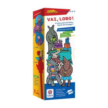Imagem de Livro - Tapa Certo - Vai, Lobo! - O Lobo está com fome... Quem ele vai