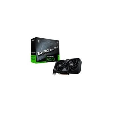 Imagem de Placa de Vídeo MSI RTX 5070 12G Shadow 2x OC Nvdia Geforce, 12GB, GDDR7, OpenGL 4.6, G-SYNC - G5070-12S2C