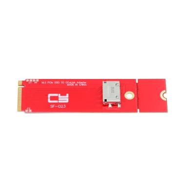 Imagem de xiwai PCI-E 3.0 PCI-Express 4.0 NVME M.2 M-Key para Oculink SFF-8612 SFF-8611 Adaptador host para PCIe U.2 eGPU SSD 2260 2280