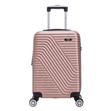 Imagem de Mala Bordo Mão Padrão ANAC Antifurto Expansível Rodas Duplas 360 Remov