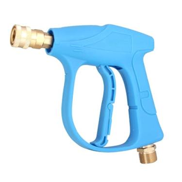 Imagem de predolo Acessórios para lavadora de alta pressão Adaptador portátil M22-14mm Cabo ergonômico para haste de extensão Canhão de espuma para jardim e gramado, Alumínio