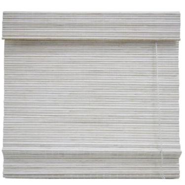 Imagem de Persiana Bambu Romana Block Branca 180 L X 160 A Cm Cortina