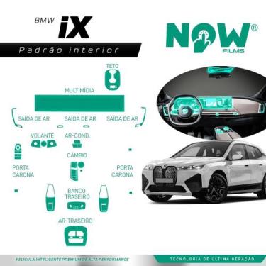 Imagem de Kit Película Proteção Interna BMW IX (2023) - Now Films