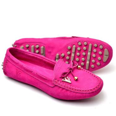 Imagem de Mocassim Feminino Casual Drive Macio Confortável Em Couro Legítimo - L