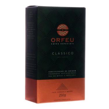 Imagem de Café torrado e moído clássico Orfeu 250g