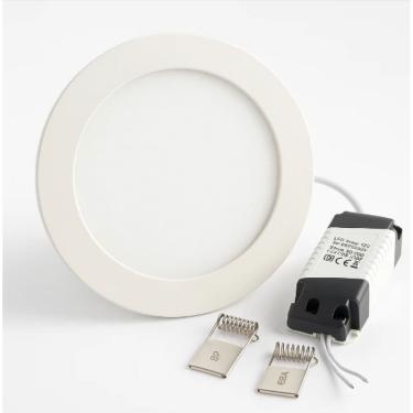 Imagem de Plafon Painel de LED Redondo 19cm  Bivolt (110/220V)- 15W - 3000k