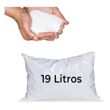 Imagem de 19 Litros Isopor Bolinha Micropérola Puff Artesanato 1l 1mm - SF