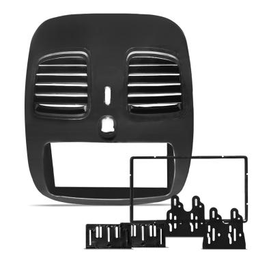 Imagem de Moldura do Painel 7 Polegadas Grand Siena e Palio 2012 a 2021 Grafite