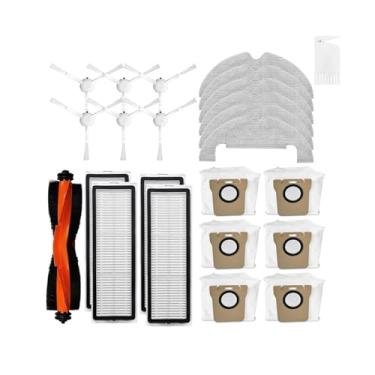 Imagem de Compatible With Xiaomi Robot Vacuum X10 Robot Vacuum Cleaner Parts Replacement Main Side Brush Hepa Filter Mop Cloth Dust Bag Accessories(Set 10)