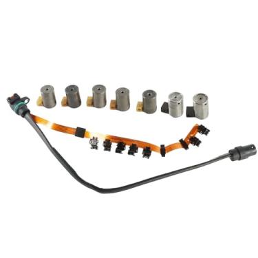 Imagem de Kessocco Kit de solenoide mestre de transmissão O1M Conjunto de solenoide de transmissão de câmbio de fita compatível com VW Golf Passat Beetle Cabrio Jetta Replace# 095927331 119952 119954 119957A