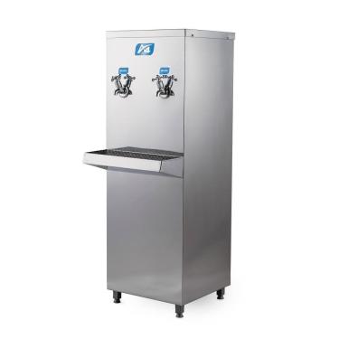 Imagem de Bebedouro Industrial Coluna 10L A4 Inox 2 Geladas 110V