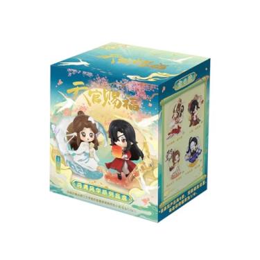 Imagem de RZAHUAHU Heaven Official Blessing Blind Box“The Splendor of Brush and Ink”Hua Cheng Xie Lian Chibi Figure Anime Gift (Single (Randomized))