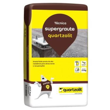 Imagem de Argamassa Super Graute 25 Kilos - 0043.00001.0025PA - QUARTZOLIT