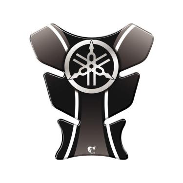 Imagem de Adesivo Protetor De Tanque Moto Yamaha Diapasão Cinza Cinza