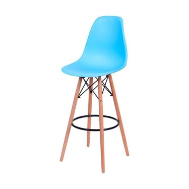Imagem de Banqueta Eames Side - Azul