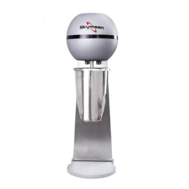 Imagem de Batedor De Milk Shake Copo Inox 1 Haste Skymsen Sorveteira BMSN Cinza
