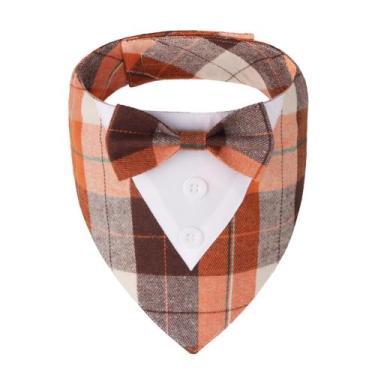 Imagem de Vestuário para animais de estimação ADOGGYGO Fall Dog Tuxedo Bandana O