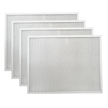 Imagem de 4 peças 203368 pré-filtro de ar 40,6 cm x 32,5 cm compatível com Honeywell Air Cleaner F300E1019 F300A1625 F50F1073 F50F F300E