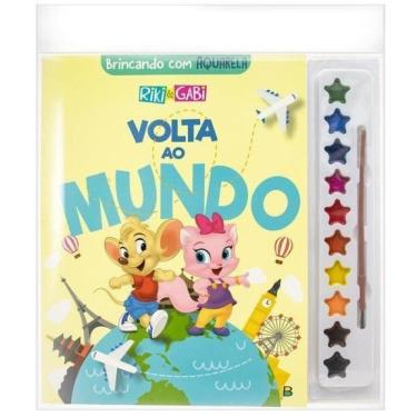 Imagem de Brincando Com Aquarela: Riki Volta Ao Mundo