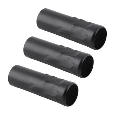 Imagem de Generic Tubo de Metal E14 para Suporte de Lâmpada de Vela, Mangas 25x80mm, Acessórios de Iluminação de Ferro Premium para Lustres de Cristal, 10 Peças (Preto)