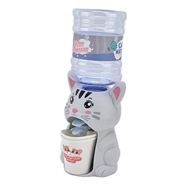 Imagem de GLOGLOW Dispensador de água Mini Dispensador de água, Bebedouro de Plástico Em Formato de Animal para Crianças e Bebês, Dramatização Com Efeitos de Som e Luz, Utensílios de Cozinha de 170g (Grande