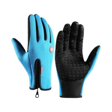Imagem de Luvas De Ciclismo De Inverno Com Dedos Completos, Tela Sensível Ao Toq