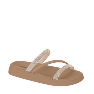 Imagem de Tamanco Casual Feminino Moleca Confortável Original 5469.121, Creme, A