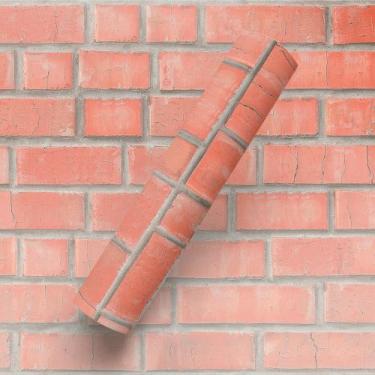 Imagem de Papel de Parede Adesivo Tema Formas Geométricas Azul Claro E Escuro - 