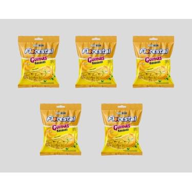 Imagem de Bala De Goma Florestal Bananas 150g