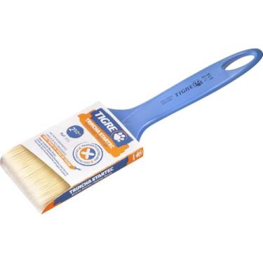 Imagem de Kit de Trinchas de Pintura, Pincéis Tigre, 915, Média, Sintética, Multiuso, 2 1/2 polegadas, Caixa com 12
