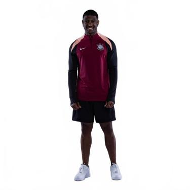 Imagem de Camisa Corinthians Manga Longa Nike Strike 2026 Treino Masculina-Masculino