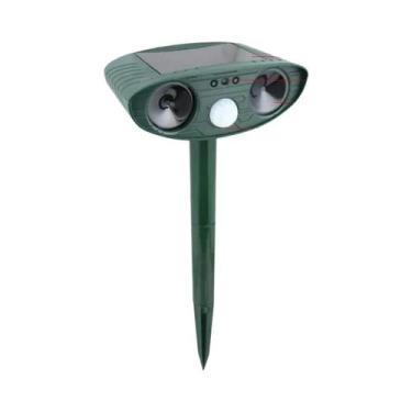 Imagem de Repelente Ultrassônico Solar Para Animais Para Pátios De Fazendas - NO