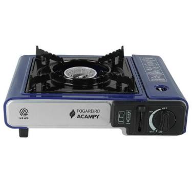 Imagem de Fogareiro Portátil A Gás Acampy Leão Flex Camping Com Maleta
