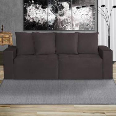 Imagem de Sofá Retrátil 3 Lugares 200cm Nyc - Kazza