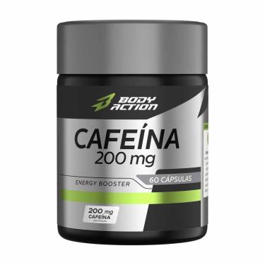 Imagem de Cafeina 200mg - 60 Cápsulas - Body Action-Masculino