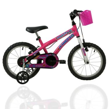 Imagem de Bicicleta Infantil Aro 16 Athor Baby Girl C/Rodinha-Unissex
