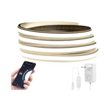 Imagem de Fita De LED Inteligente TUYA COB Neon De Alta Luminosidade Com Tubo De