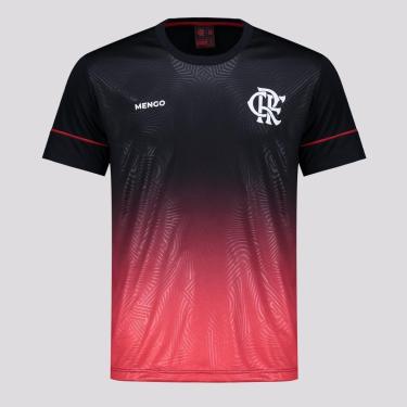Imagem de Camisa Flamengo Canastra Preta e Vermelha-Masculino
