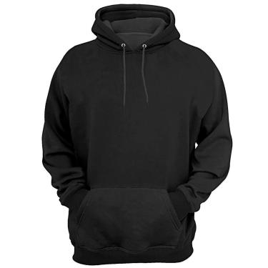 Imagem de Moletom Canguru Plus Size Liso Blusa Com Capuz Grande Cor:;Tamanho:G4;Gênero:Unissex-Unissex