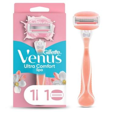 Imagem de Gillette Venus Spa Aparelho de Depilação Feminino com Barras Umectantes 1 Unidade